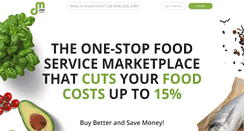 Desktop Screenshot of dinemarket.com