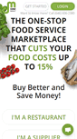 Mobile Screenshot of dinemarket.com